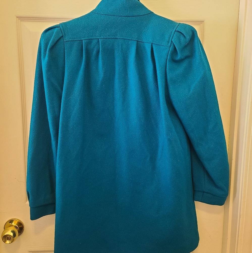 Vintage New York Girl mid length wool jacket